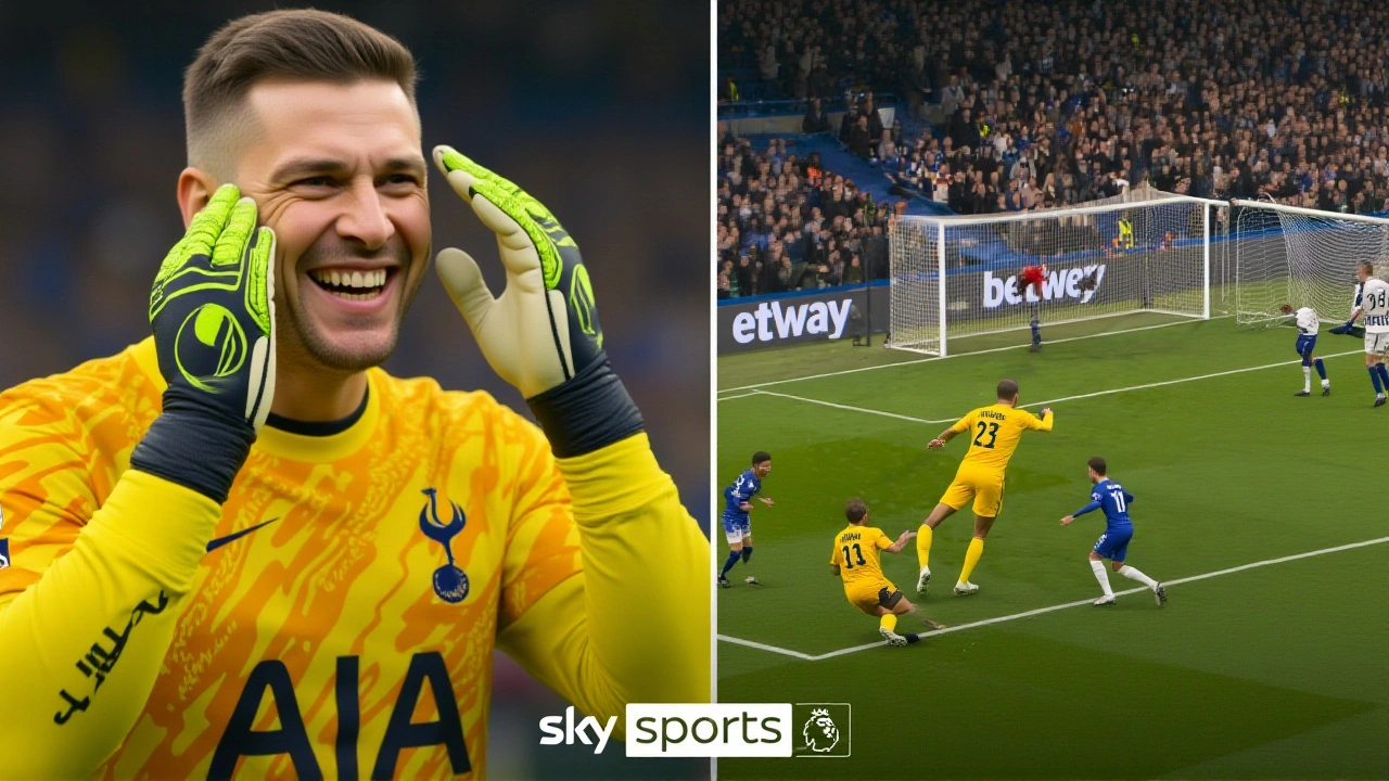 Tottenham's Vicario Wins Premier League Save of the Month (April 2025)
